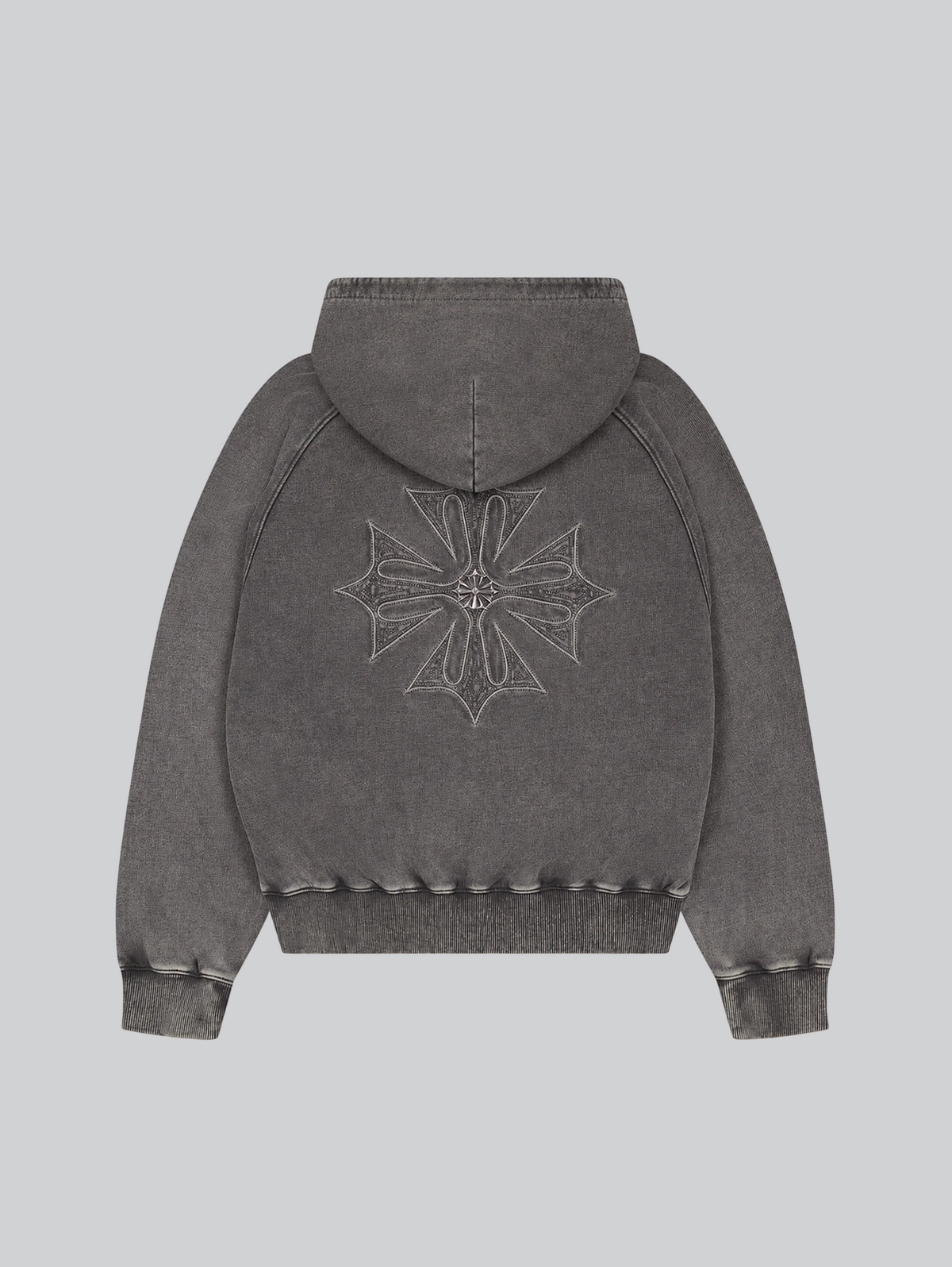 Relic Gray Zip Hoodie