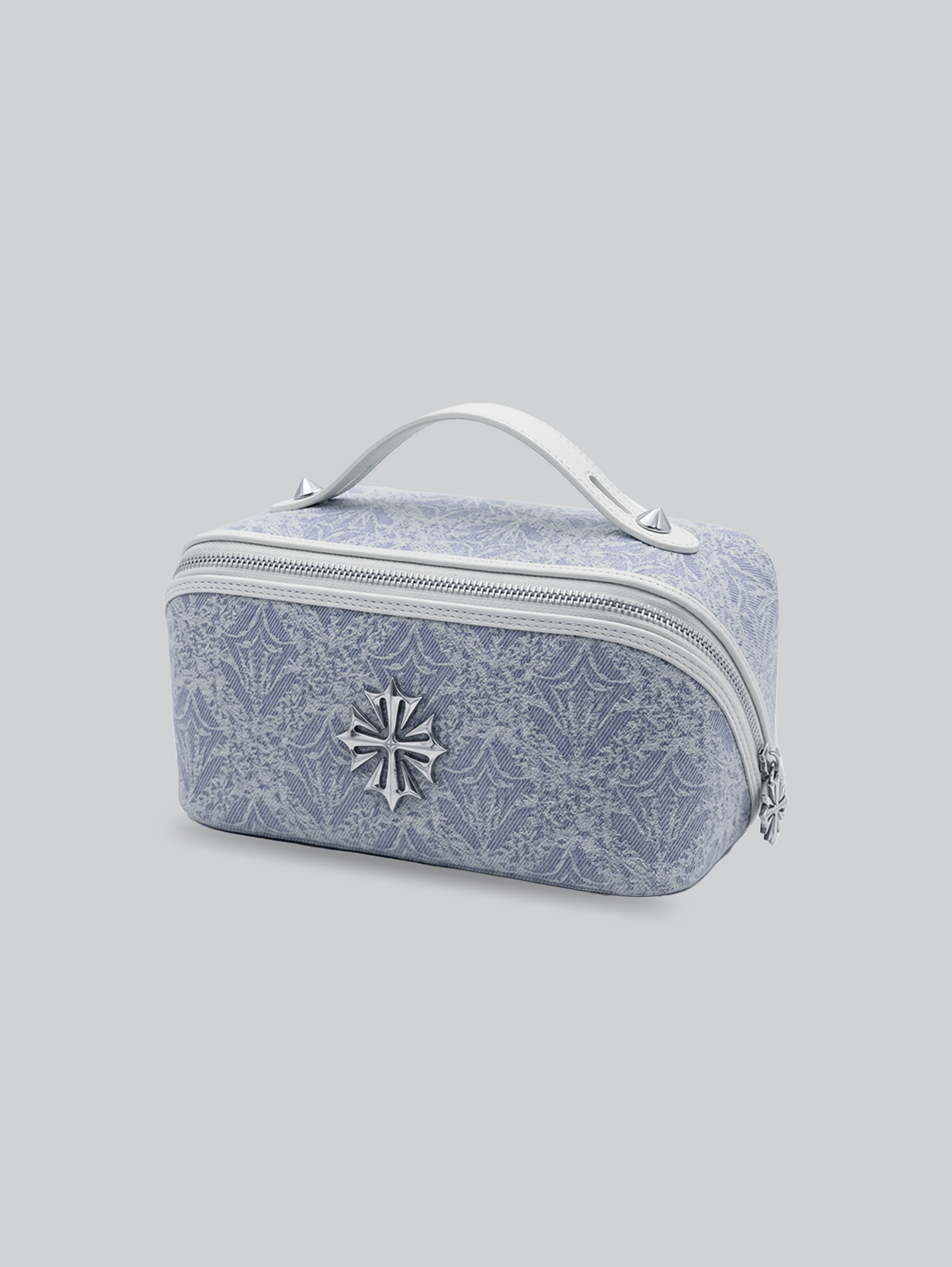 Blue toiletry bag