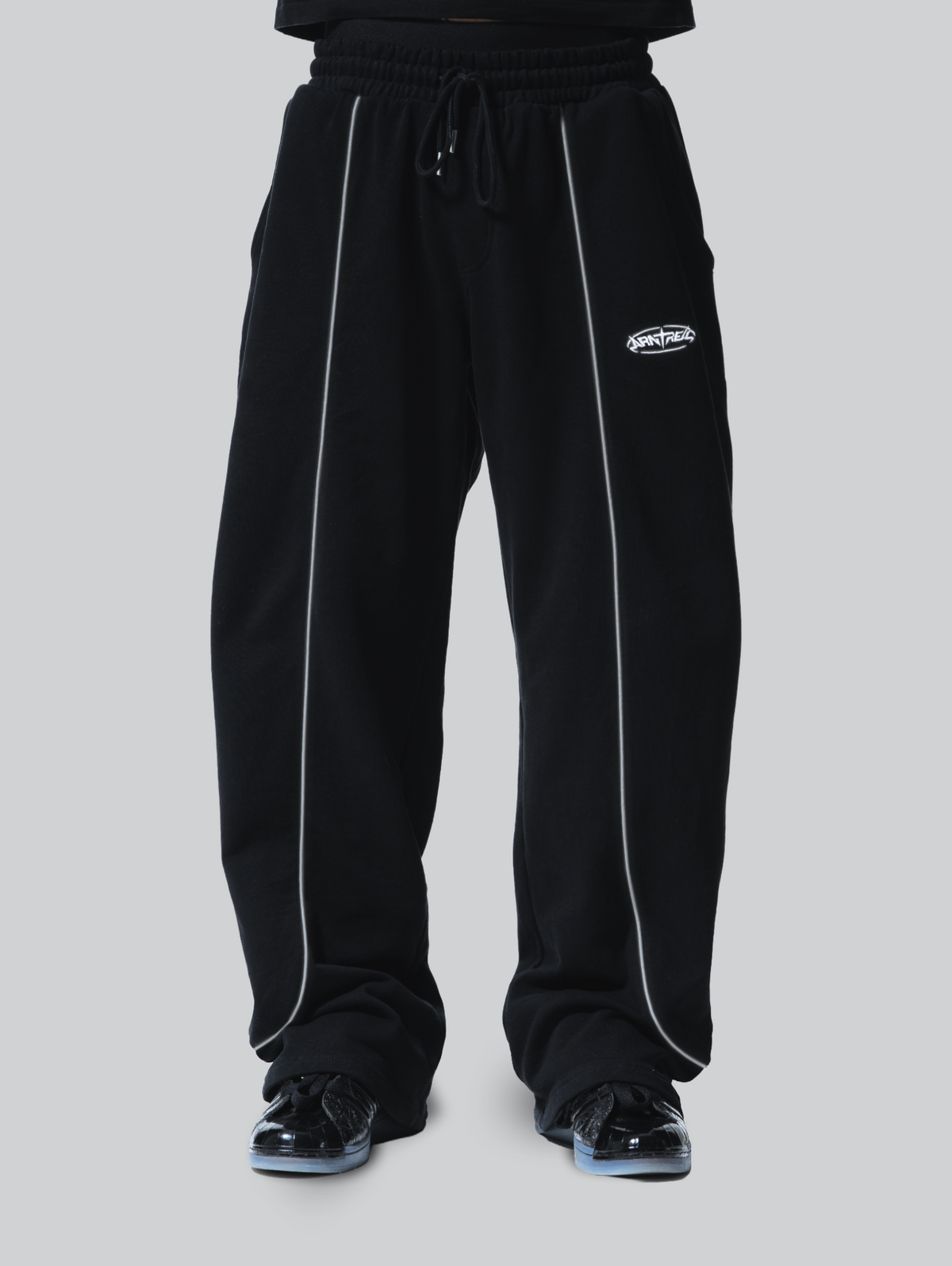 Reflective Sweatpants Black