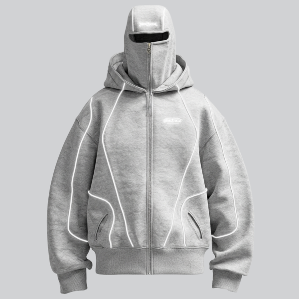 Reflective Phantom Hoodie Grey