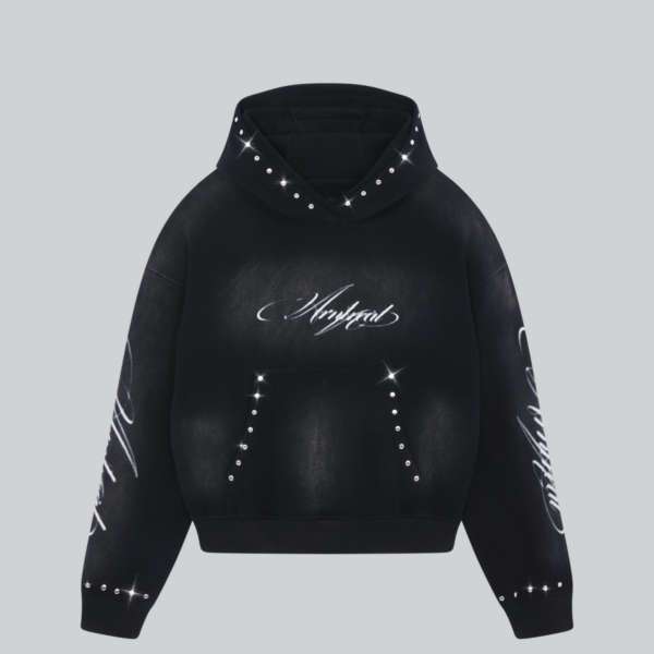 Clout Black Hoodie